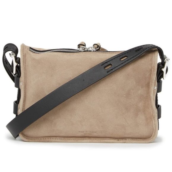 Sold ! Rag & Bone Field Leather & Suede Crossbody - Picture 3 of 6